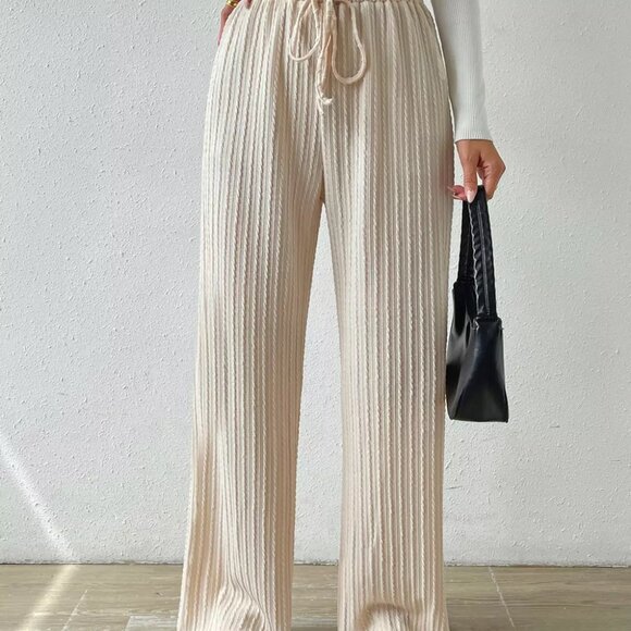 Drawstring Wide Leg Pants - Picture 4 of 16